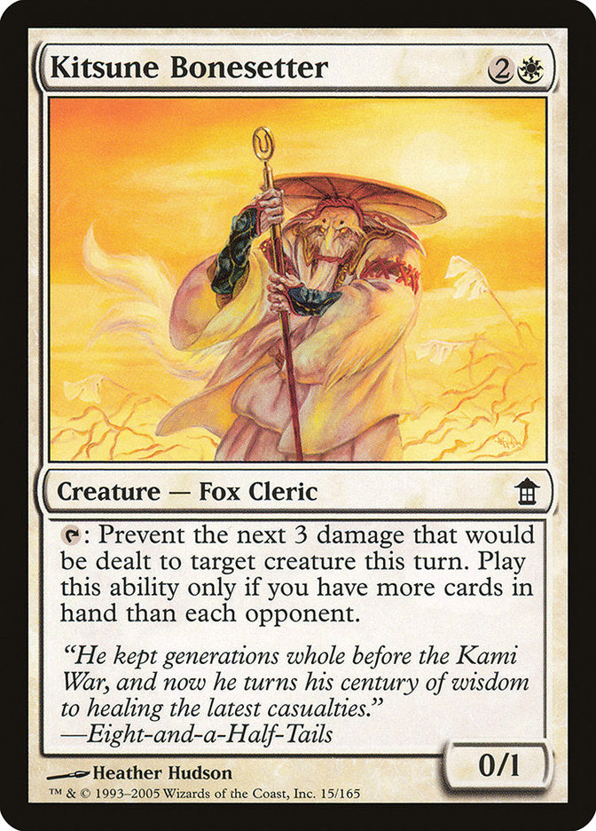 Kitsune Bonesetter - Foil