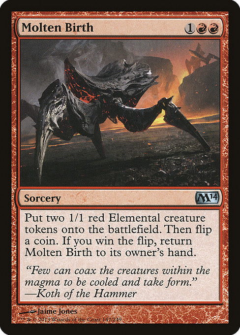 Molten Birth - Foil