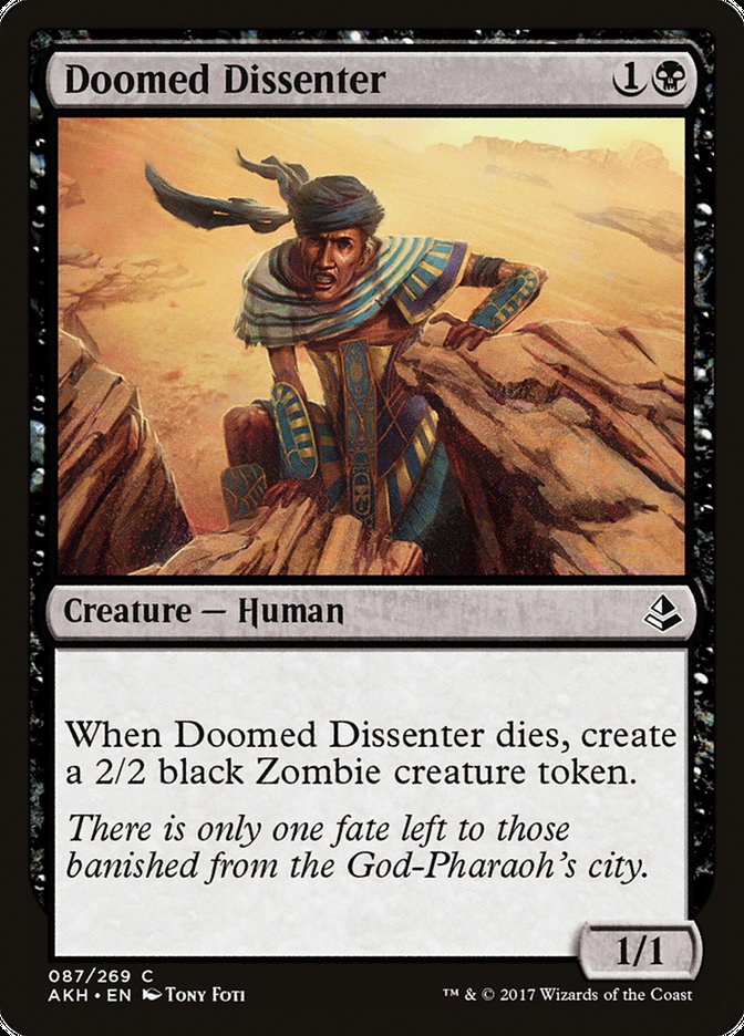 Doomed Dissenter - Foil