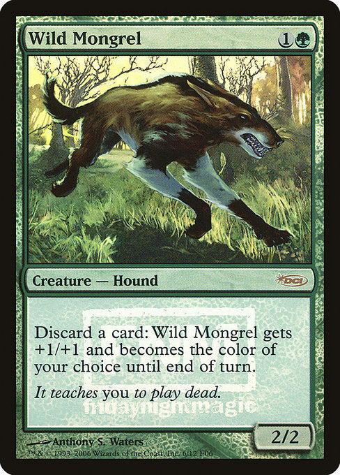 Wild Mongrel - Foil - FNM Promo