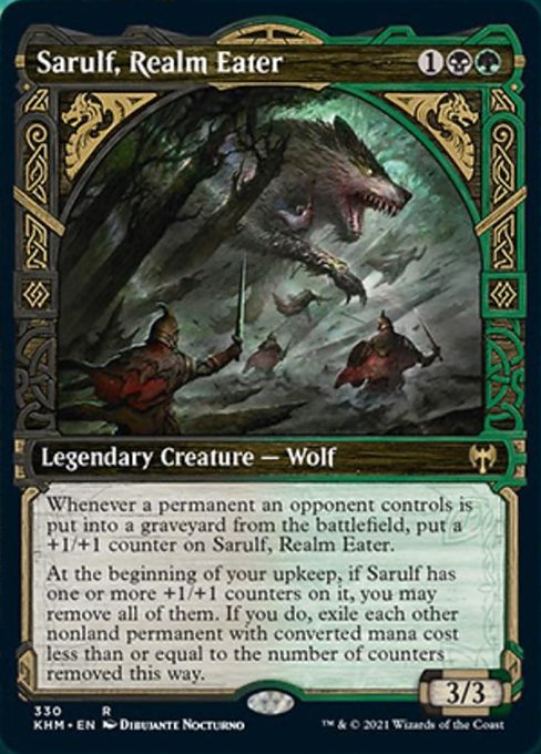 Sarulf, Realm Eater - Foil