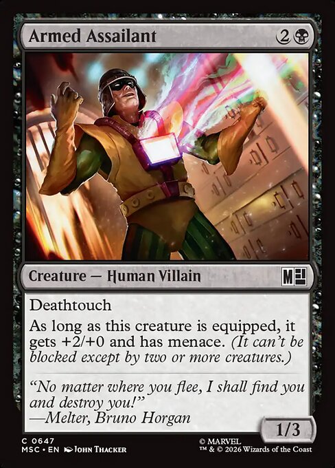 Armed Assailant - Foil