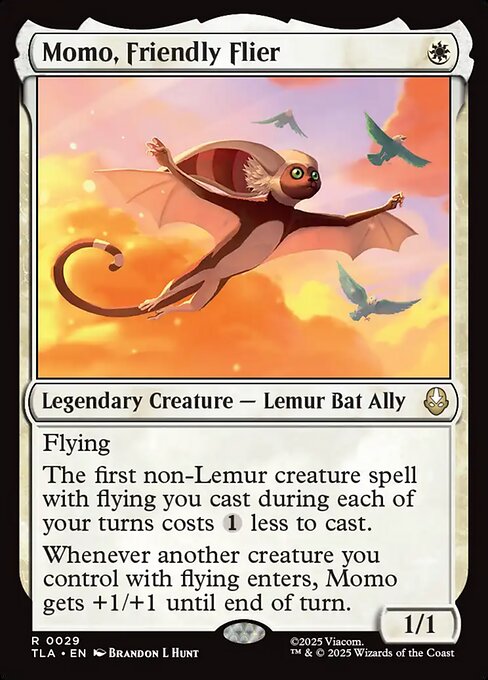 Momo, Friendly Flier - Foil