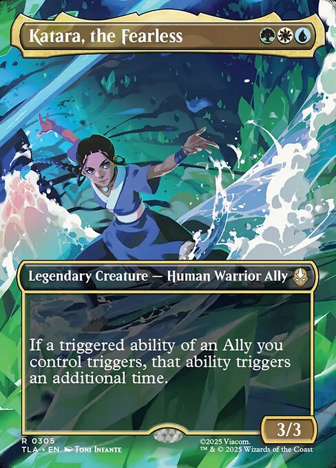 Katara, the Fearless - Foil