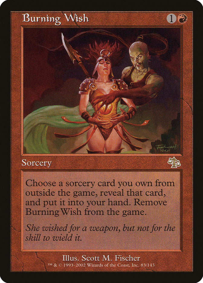 Burning Wish - Foil