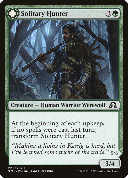 Solitary Hunter - Foil
