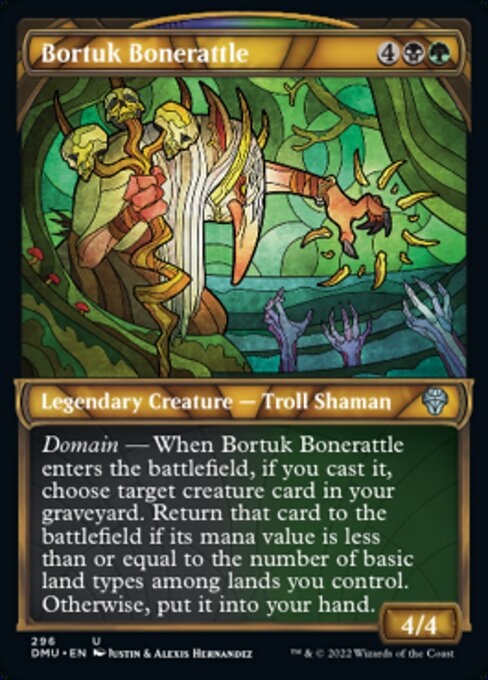 Bortuk Bonerattle - Textured Foil