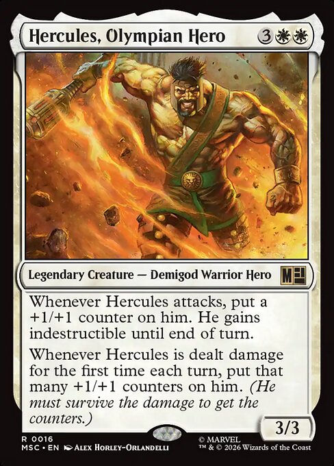 Hercules, Olympian Hero - Surge Foil