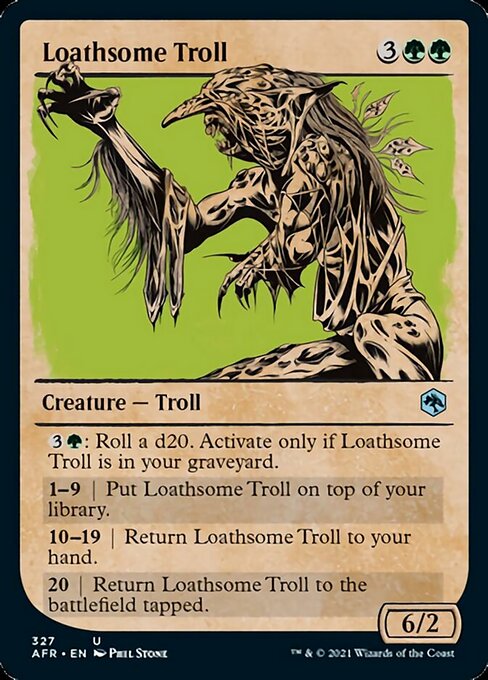 Loathsome Troll - Foil