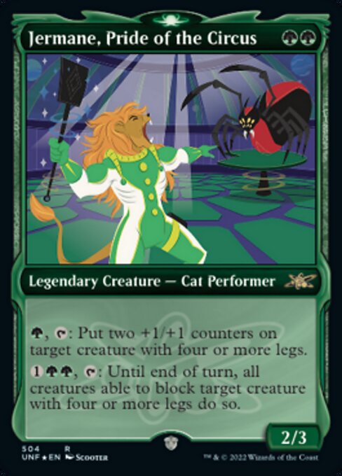 Jermane, Pride of the Circus - Galaxy Foil