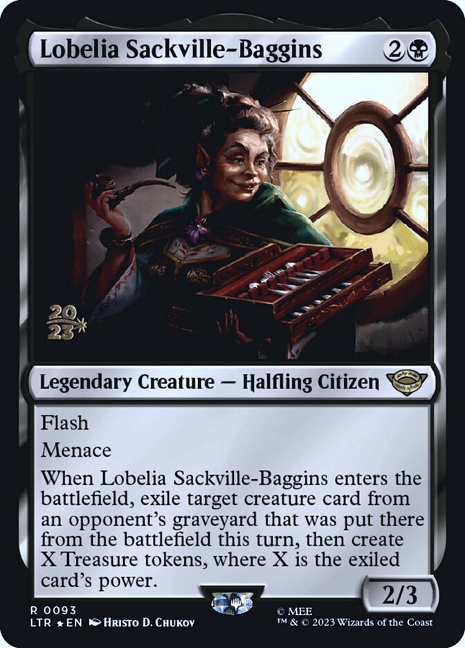 Lobelia Sackville-Baggins - Foil - Prerelease Promo