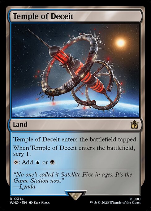 Temple of Deceit - Foil