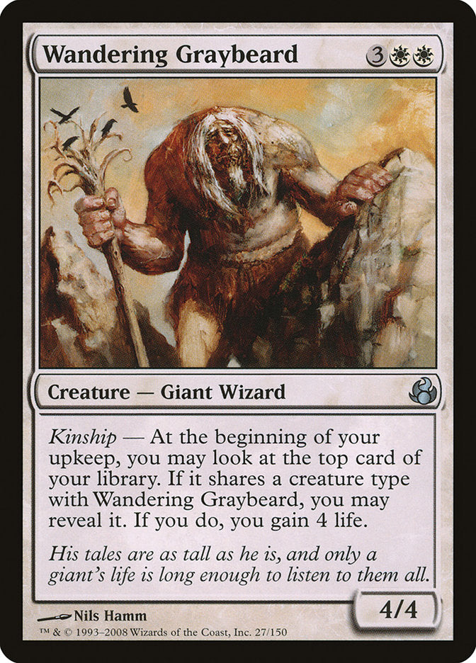 Wandering Graybeard - Foil
