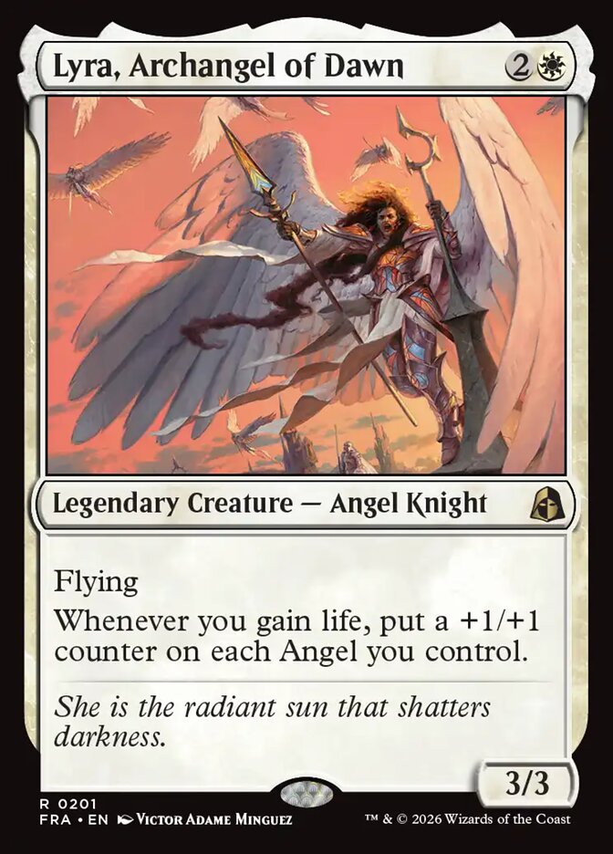 Lyra, Archangel of Dawn - Foil
