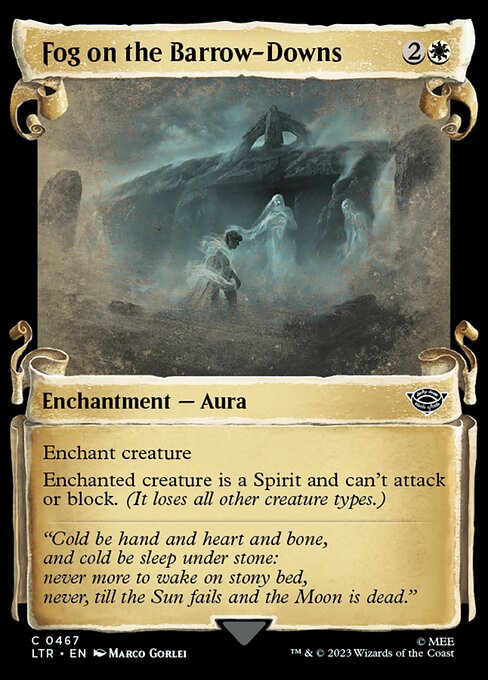 Fog on the Barrow-Downs - Silver Foil