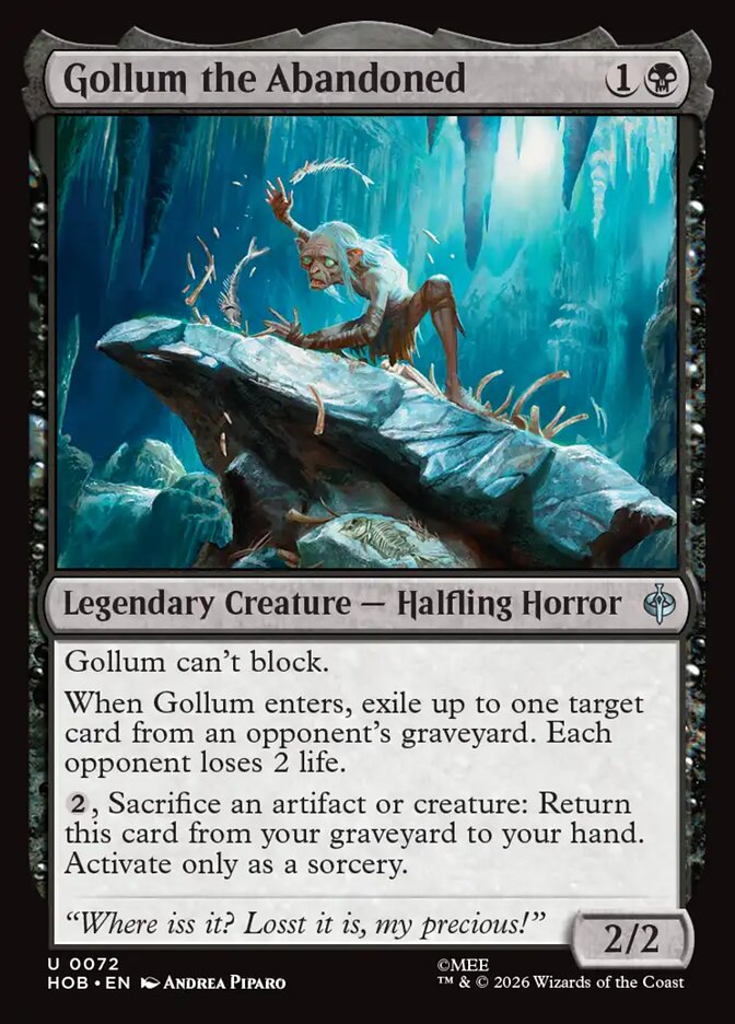 Gollum the Abandoned - Foil
