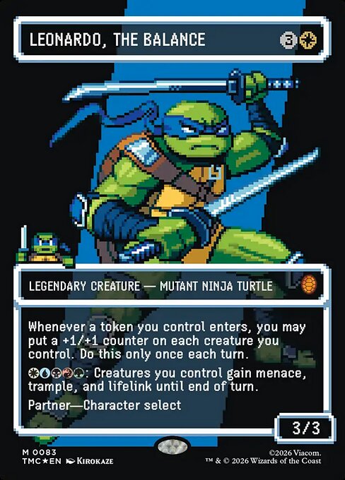 Leonardo, the Balance - Surge Foil