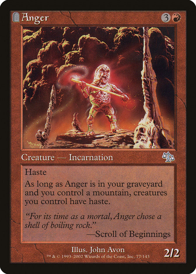 Anger - Foil
