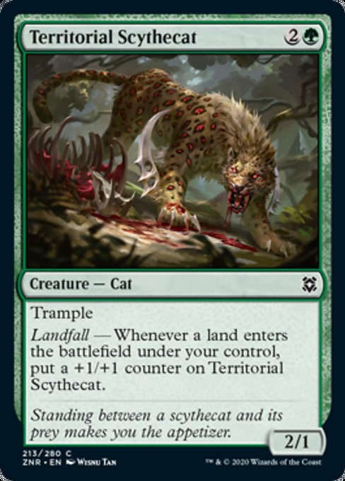 Territorial Scythecat - Foil