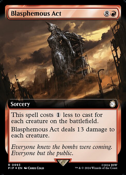 Blasphemous Act - Surge Foil