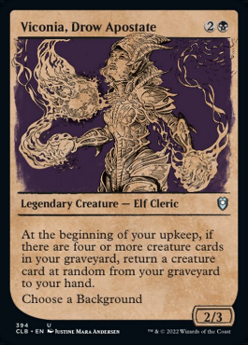 Viconia, Drow Apostate - Foil