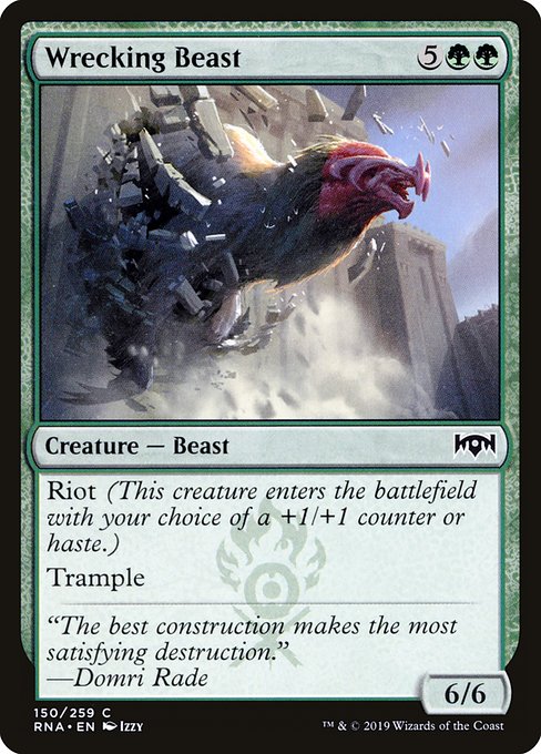 Wrecking Beast - Foil