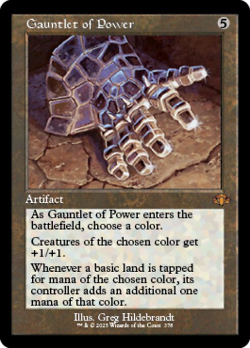 Gauntlet of Power - Foil