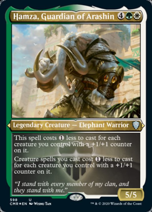Hamza, Guardian of Arashin - Foil-Etched