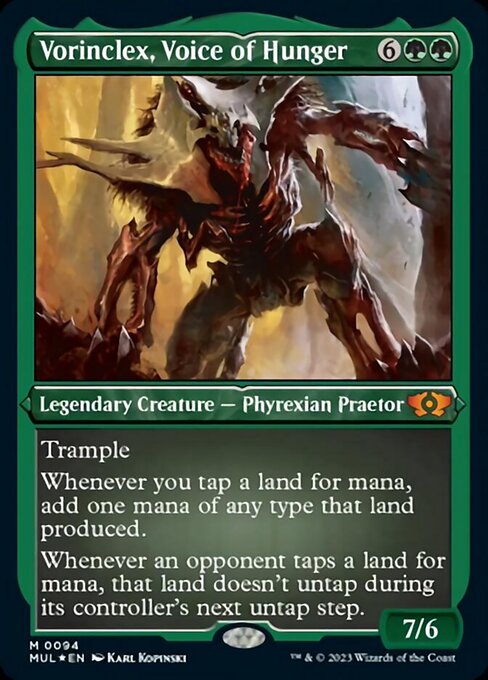 Vorinclex, Voice of Hunger - Foil-Etched