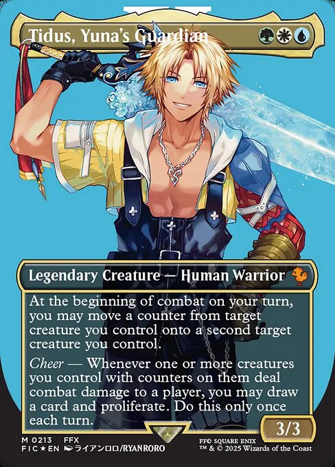 Tidus, Yuna's Guardian - Surge Foil