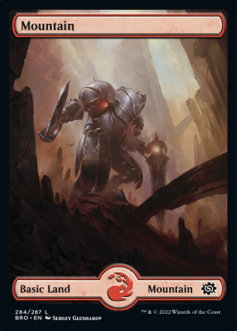 Mountain (284) - Full Art Foil