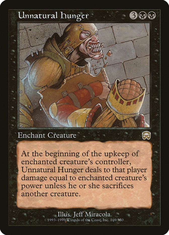 Unnatural Hunger - Foil