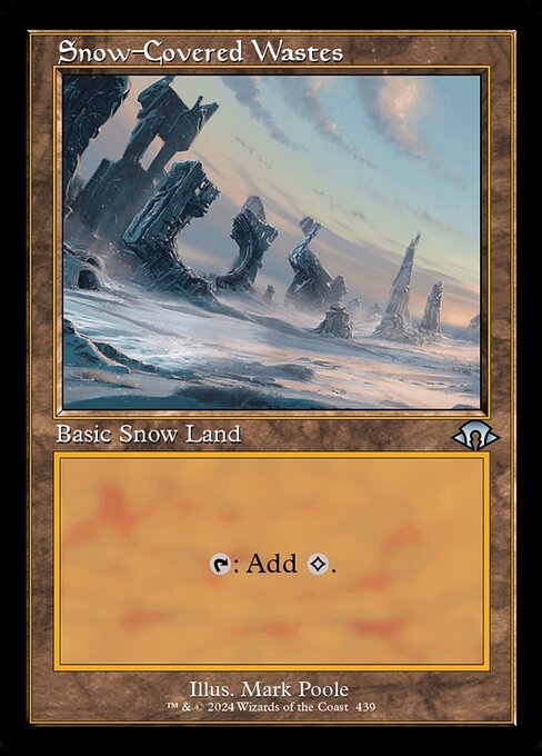 Snow-Covered Wastes - Foil