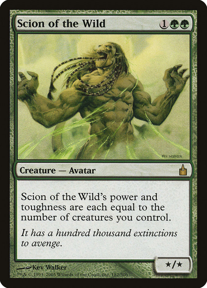 Scion of the Wild - Foil