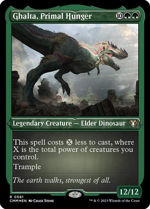 Ghalta, Primal Hunger - Foil-Etched