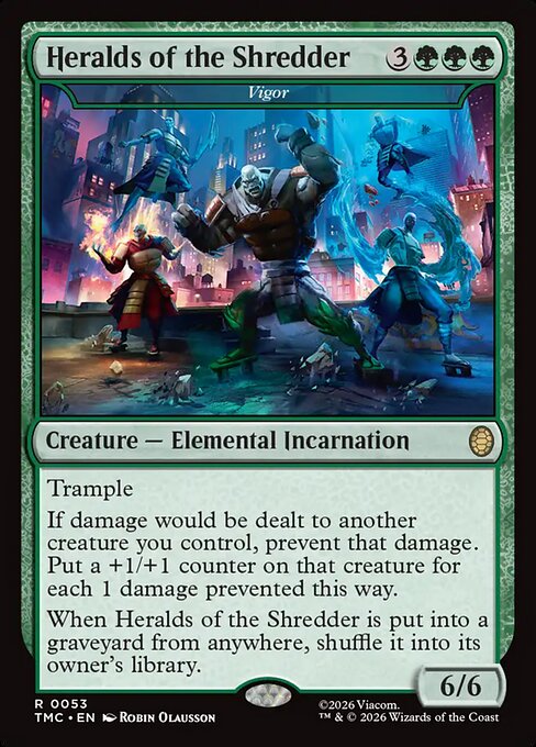 Vigor (Heralds of the Shredder) - Surge Foil