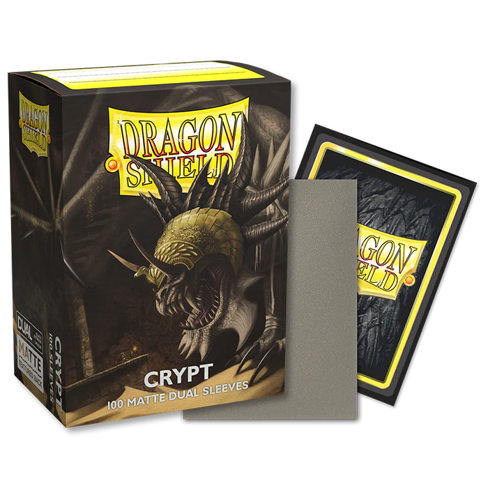 Dragon Shield - 63mm X 88mm - Standard Dual Matte - Crypt 100 ct.