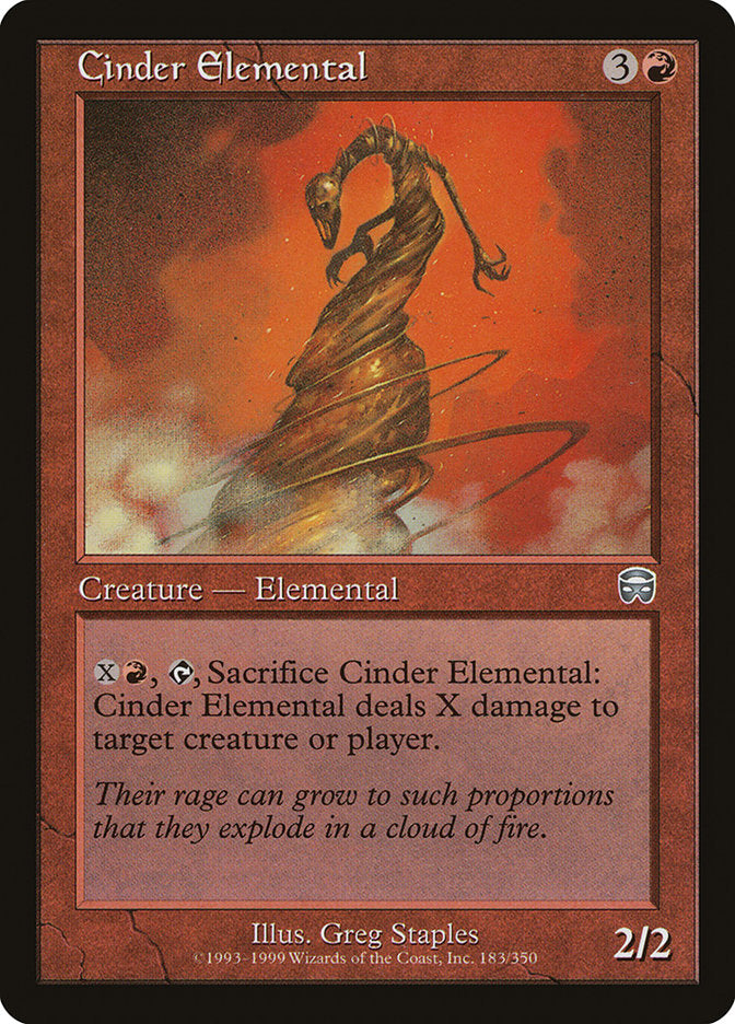 Cinder Elemental - Foil