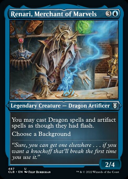 Renari, Merchant of Marvels - Foil-Etched