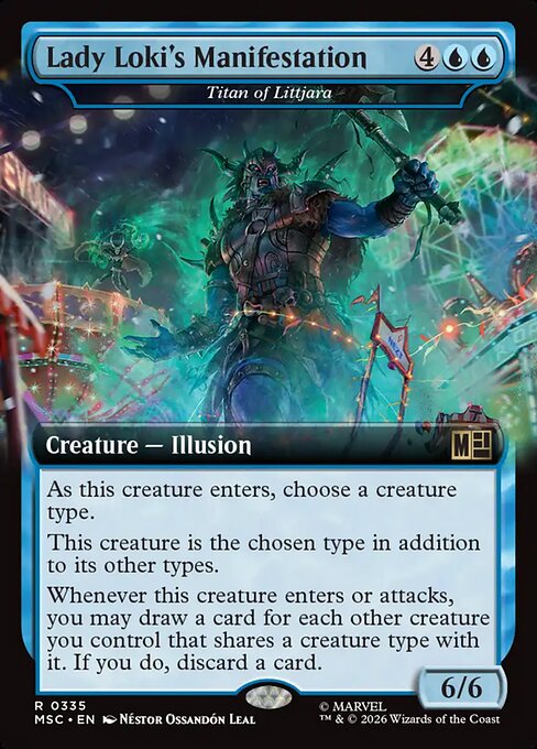 Titan of Littjara (Lady Loki's Manifestation)