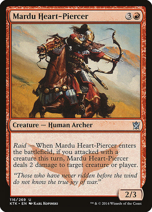 Mardu Heart-Piercer - Foil