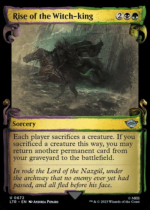 Rise of the Witch-king - Silver Foil