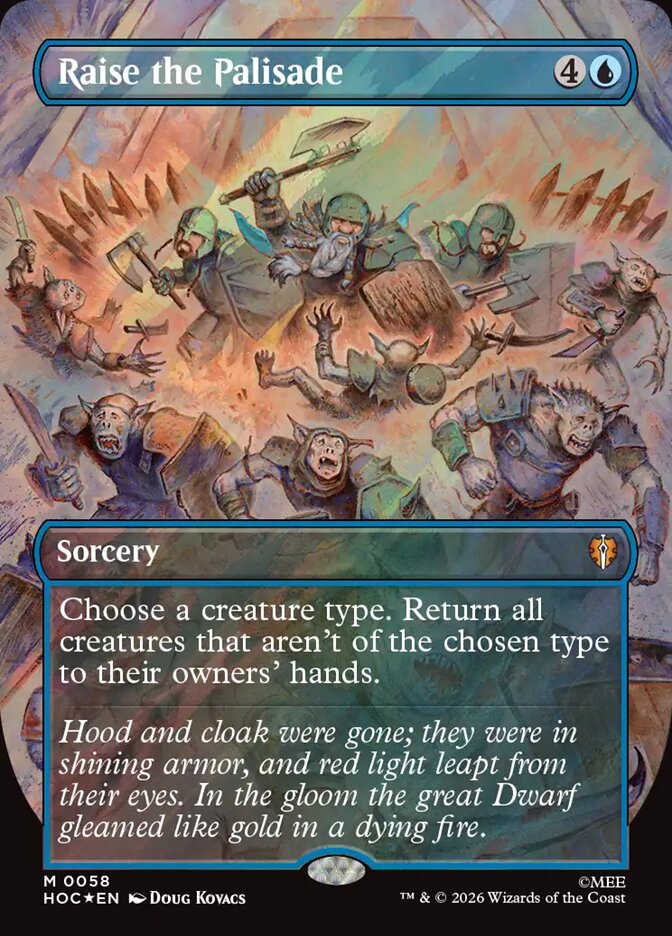 Raise the Palisade - Surge Foil