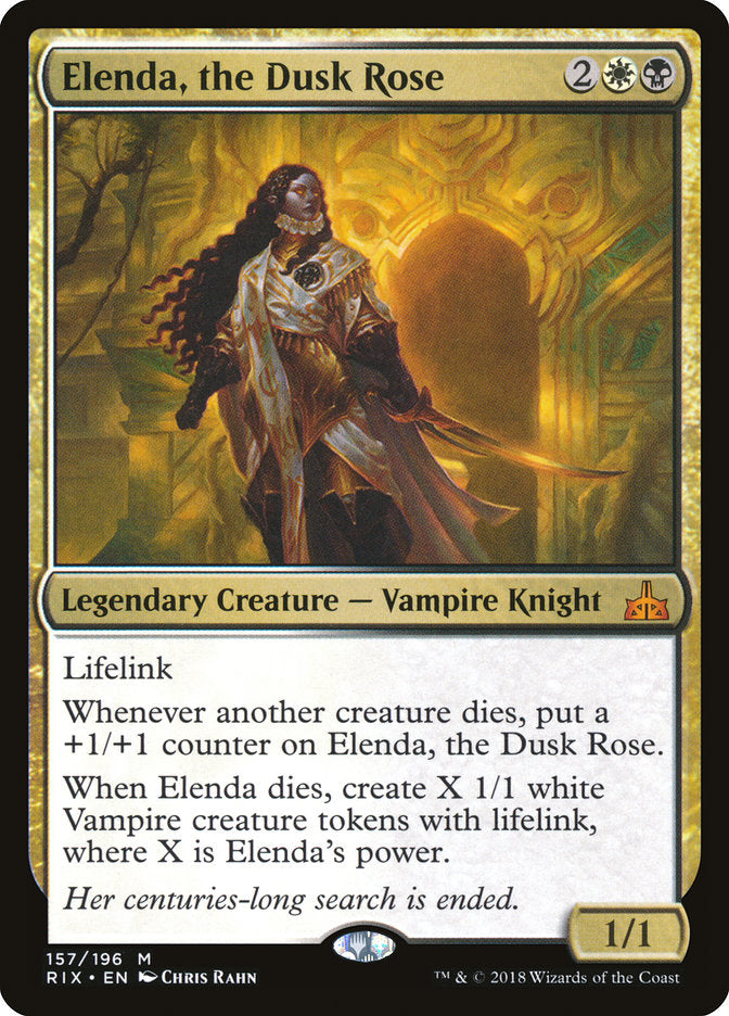 Elenda, the Dusk Rose - Foil