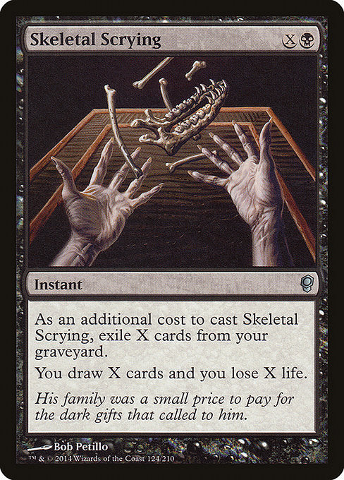 Skeletal Scrying - Foil