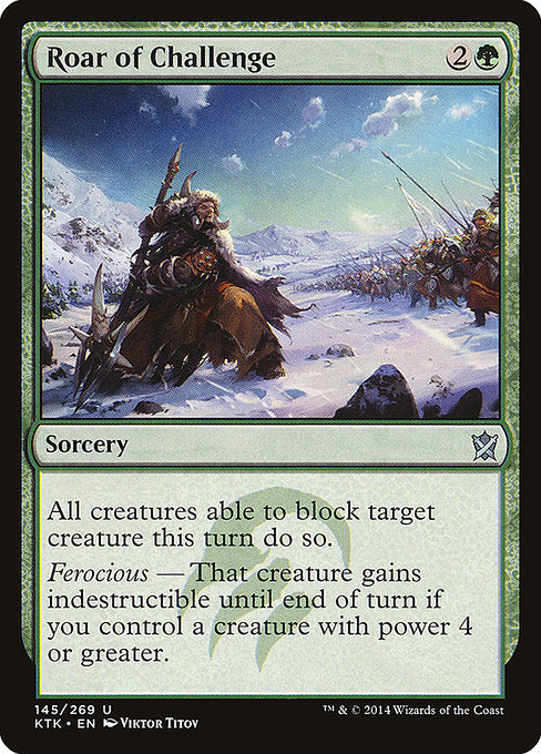 Roar of Challenge - Foil