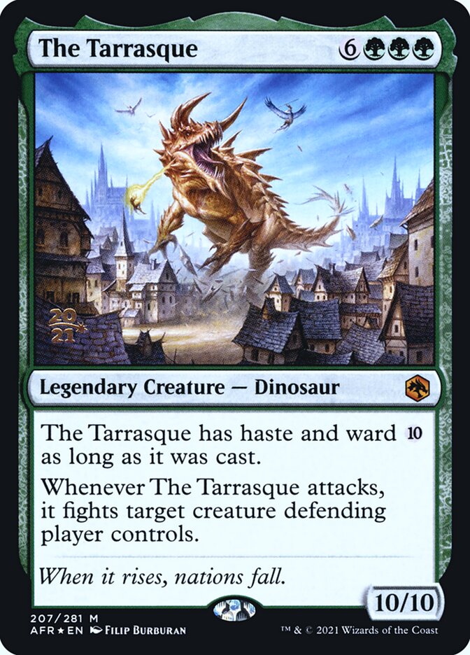 The Tarrasque - Foil - Prerelease Promo