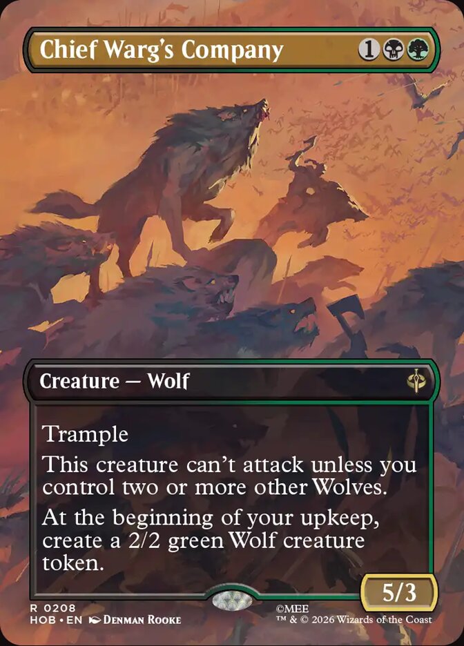 Chief Warg's Company - Foil
