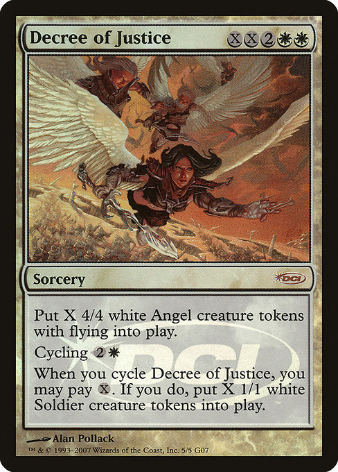 Decree of Justice - Foil - Judge Promo