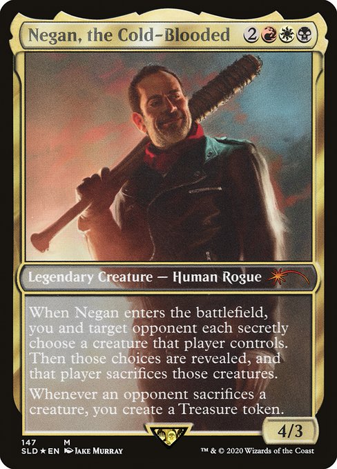 Negan, the Cold-Blooded - Foil